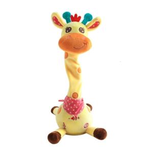Interactive Dancing Giraffe Plush Toy with Adjustable Volumes and Multiple Music for Kids Plush Doll