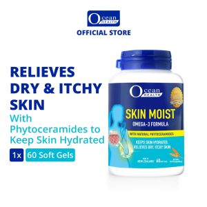 Ocean Health Skin Moist -3 (60s) - Relieves Dry & Itchy Skin Boosts Hydration