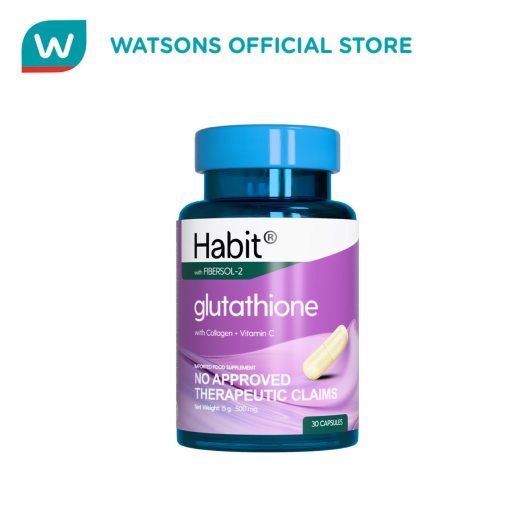 HABIT Glutathione with Collagen + Vitamin C 30 capsules (Skin brightening) 