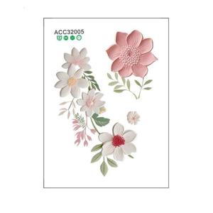 Pvc tường thiết bị chuyển mạch Sticker làm mới Miếng dán hình hoa tăng cường trang trí nội thất dễ dàng để áp dụng và loại bỏ cho khác nhau tường