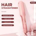 Dreepor Hair Straightening Iron Five-gair Straightener For Women Professional Portable Flat Iron 4 Grades Straightener Straight hair splint. 