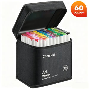 Chenrui Professional Art Marker Set (Brush tip+Broad tip) Ohuhu Markers