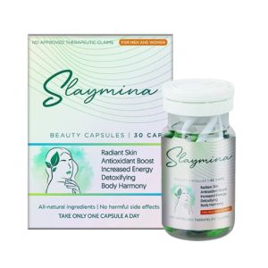 Slaymina Slimming Capsule Weight Loss Capsules (Strong Formulation) Slaymina Beauty Capsules From Magic Potions Genuine Fat Burning And Body Shaping To Create Harmonious Body Curves 30 Caps