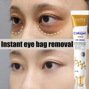 20g Collagen Eye Cream Eyebag Remover For Dark Circles Anti-Wrinkle Anti Puffiness Gel Retinol Cream