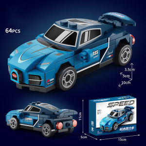 Mini Cars Toys Building Sets Porsche 911 Car Building Blocks Toys Educational Toys for Boys