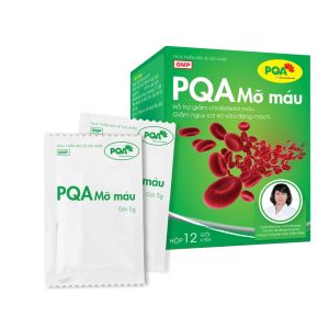 Mỡ Máu PQA hỗ trợ giảm mỡ máu giảm cholesterol toàn phần hỗ trợ ngăn ngừa xơ vữa mạch máu