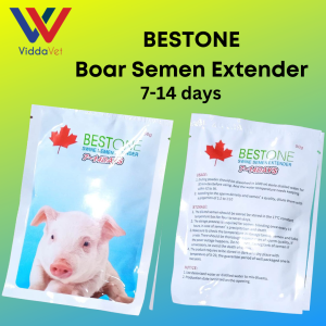 Bestone pig boar extender 1 sachet Canada BESTONE boarsemen extender medium and long-acting pig semen dilution powder