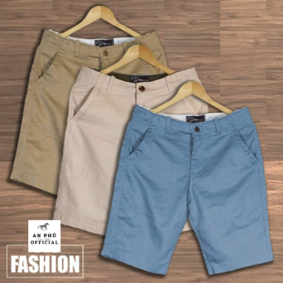 ( Sale 50%) Quần Short, Quần Lửng, Quần Sọt Kaki Nam Chất Vải Kaki Mềm, Co Giãn Nhẹ - Quần đùi ngố nam chất kaki cotton đi biển, đi chơi, dạo phố