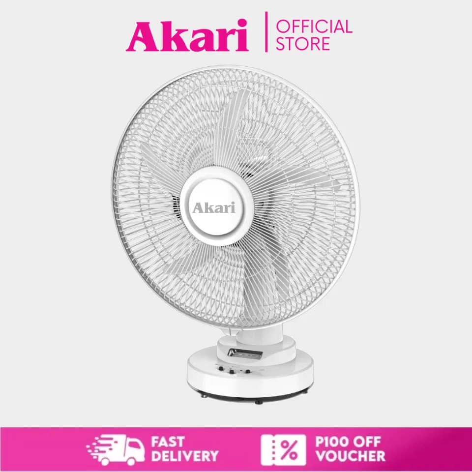 Akari 16 rechargeable store fan