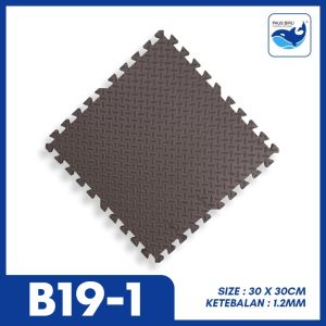 Paus Biru - Matras Evamat Matras Puzzle Karpet Puzzle Matras Alas Lantai Evamat 30x30cm Lembut Matras Bermain
