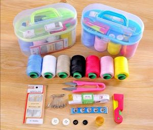 j shop2you–Sewing Kit Set With Box Household Portable Multifunction Mini Sewing Kit Needle Thread Accessories Set Jahit Kecemasan