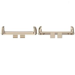 20mm Connectors Head Adapter Metal Link for ROSSINI 2i Rust Resistant Easy Installation Secure Watch Band Attachment 2x