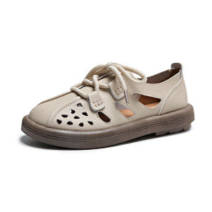 [Free Shipping] Plus-Size WomenS Summer New Collection: Comfortable Soft-Soled Casual Breathable And Versatile Flat Sandals