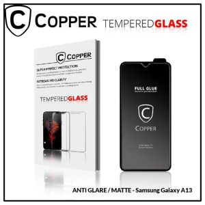 Samsung A13 - COPPER Tempered Glass ANTI GLARE - MATTE