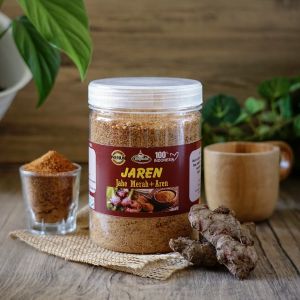 JAREN / JAHE MERAH BUBUK GULA AREN 500GR / ASLI 100 % TANPA BAHAN PEMANIS BUATAN/ ZAYEEDA /MINUMAN INSTAN