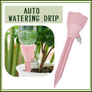 (1 pc)Automatic Watering Dripper Device Lazy Drip Watering Flower Artifact Irrigation Control Valve Adjustable Household