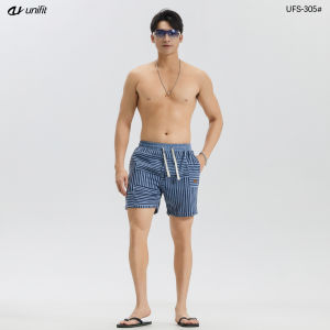 UNIFIT Mens Cotton Linen Shorts - Above The Knee Length - Lingerie Human UFS-305