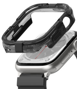 RINGKE® FUSION BUMPER Apple Watch Series 8/ 7/ 6/ SE2/ SE/ 5/ 4 (45/44mm) Anti Fingerprint Back Heavy Duty Reinforce Corner