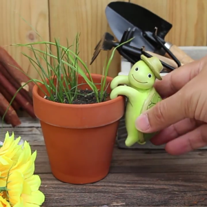 Thu nhỏ vườn Terrarium Chậu hoa rùa Đồ trang trí treo vườn hoa chậu hoa ban công hoa động vật CHẬU TREO