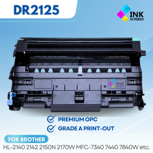 INKSCRIBED DR2125 DR2150 Compatible Drum Cartridge for Brother HL-2140 HL-2150N HL-2170W MFC-7340