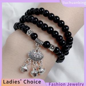 [COD] liuchuanbing Jewellery Chinese Style Mountain Ghost Spending Beaded Bracelet Female Light Luxury High Grade Sense Vintage Personality Hand Jewelry Gift