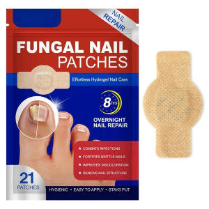 210Pcs Antibacterial Inhibit Bacteria Nail Stickers/Nail Fungus Treatment/Quick Fix Nail Care Patch