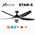 SMART Ceiling Fan Bestar Star5 5 Blades 38inch 48inch 58inch Star 5 DC Fan. 