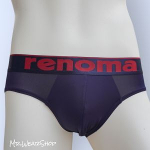 กางเกงในชาย | Renoma รุ่น Plush ผ้านุ่มลื่นซีทรูบางๆ ใส่สบายเซ็กซี่ แห้งไว ไม่ร้อน ลดกลิ่นอับ