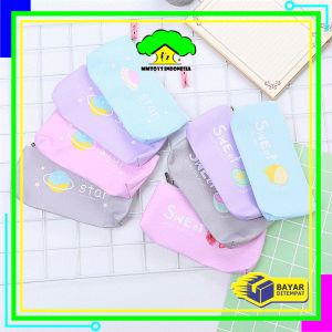 MI-A51 Tempat Pensil Buah Sweet Simple Perlengkapan Sekolah Lucu / Tempat Penyimpanan Pulpen Alat Tulis Pencil Case Fruit Import