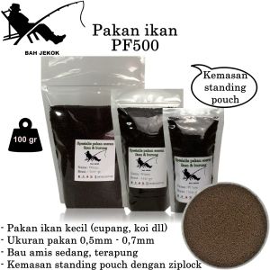 Pelet PF1000 Pakan Ikan Hias Kecil Bibit Cupang Koi Guppy Kura Kura Kolam & Akuarium SP (100gr)