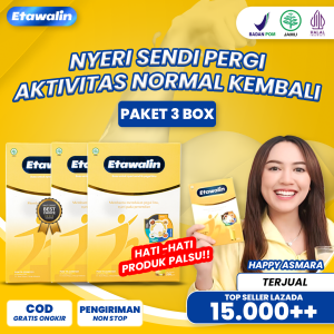 3 PAKET ETAWALIN ORIGINAL - Susu Kambing Untuk Tulang Atasi Nyeri Sendi Atasi Rematik Atasi Asam Urat