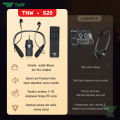 TNW S20 Live Sound Card Microphone Microphone 2in1 Wireless Clip on Mic dan SoundCard Mic HP Audio Live Mixer untuk Live streaming Karaoke. 