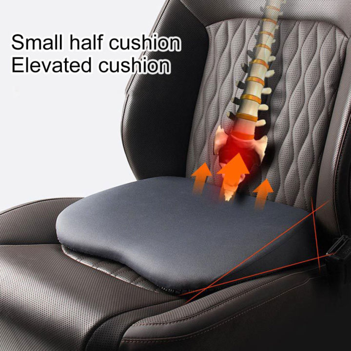 2-in-1 Car Raised Cushion Driver's Seat Thickened Memory Foam Mini