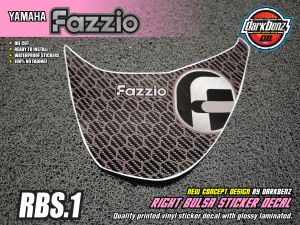 Yamaha Mio Fazzio New Right Bulsa Concept Quality Printed Sticker Decals | custom made by DarkBenz
