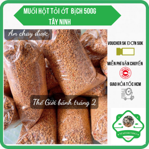 1kg muối hột tỏi ớt chính gốc Tây Ninh
