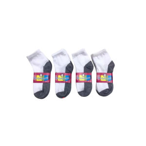 Comfortable & High Quality Kids Socks COTTON White/Black