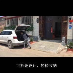 Wheelchair Foldable and Portable Lying Compley Inflatable-Free Manual Wheelchair Scooter for the Elderly and Disabled