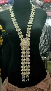 Kalung Pengantin Pria Rafiahmad Silver/Aksesoris Wedding