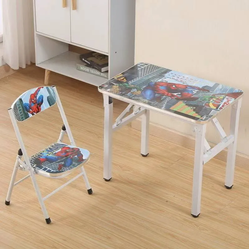 Kids folding hot sale table set