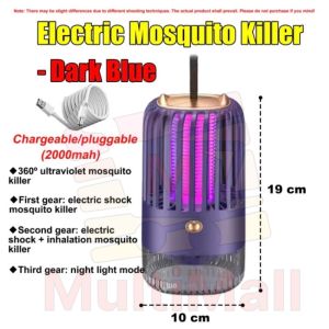 New 5th Gen USB Mosquito Killer Lamp|Mosquito UV Lap|Mosquito Trap Light Lamp|Mosquito Repellent| LED Light Mosquito Killer Lamp| Pest Anti Fly Trap Bug| Mosquito Lamp| MOSQUITO SWATTER| Electric Mosquito Killer Lamp|Insect Repellent