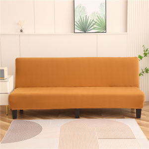COD+PH Sofa Bed Cover Plain Color Stretch Slipcover No Armrests Elastic Slipcovers Folding Sofa Cover