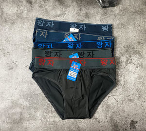Quần lót nam tam giác lưng chử hàn quốc-quần xì nam thun lạnh vải mềm mịn thoáng mát