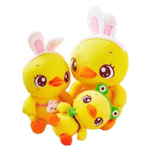 Cute Little Yellow Duck Doll Plush Toy Children Dolls Sleeping Throw Pillow Rag Doll Girl Birthday Gift