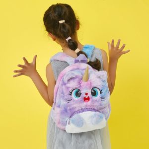 TAS ANAK SEKOLAH RANSEL BULU UNICORN CATICORN HAMSTER
