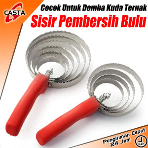 CASTA 6 Putaran Sisir Pembersih Bulu Sapi Kerbau Kuda Dan Kambing