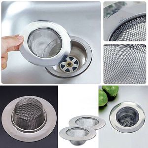 Filter Saringan Bak Cuci Piring Penyaring Wastafel Stainless Kitchen Sink Strainer Anti Sumbatan