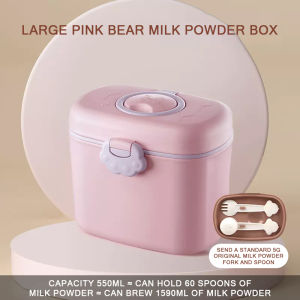 Milk Powder Container Sealed Tank Baby  Press Milk Powder Storage Tank Food Moisture Proof Box