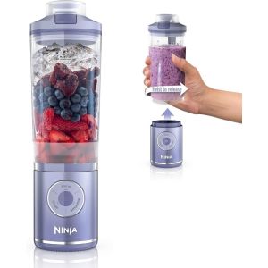 Ninja Blast Max BC251 (650ml) Rechargeable USB-C Cord Portable Blender Compact On-the-go BPA-free