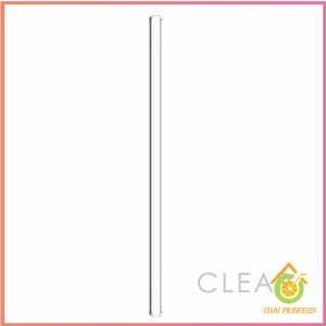 Thai Pioneers หลอดแก้วสําหรับใส่กาแฟ เครื่องดื่ม ทนต่ออุณหภูมิสูง หลอดแก้วใส Straw