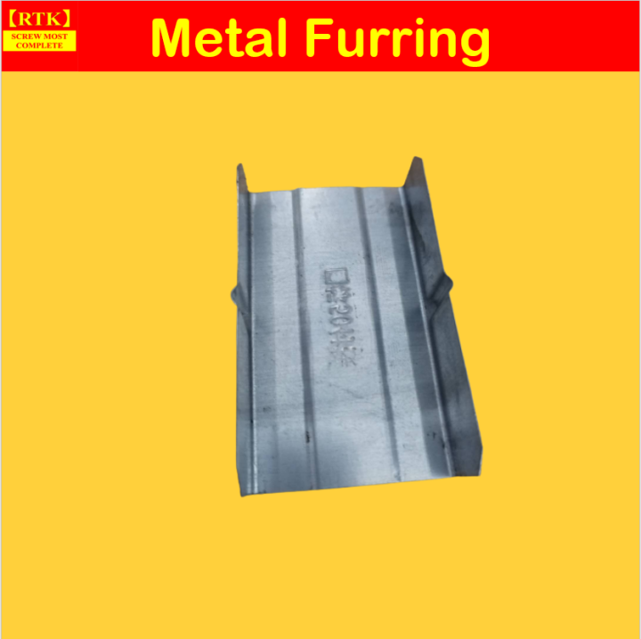 Furing Material RTK #50 Metal Furring Metal Furring (Sold Per Piece) | Lazada PH